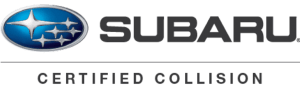 Subaru Certified Collision logo